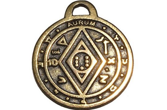 mincový amulet pre šťastie a bohatstvo