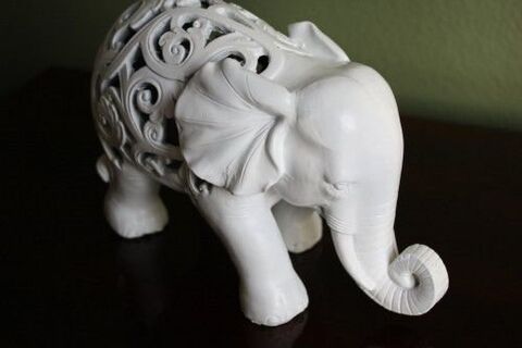 figúrka slona ako amulet šťastia
